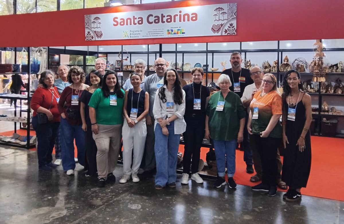 Artesanato catarinense movimenta mais de R$ 97 mil no 22º Salão do Artesanato em São Paulo